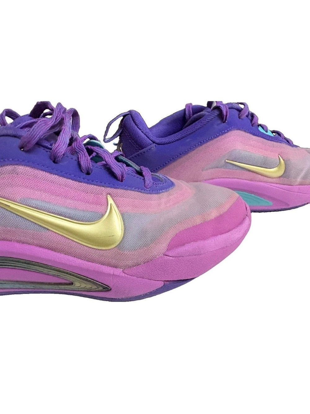 Nike A'One Unapologetic A'ja Wilson Signature Shoes Kids Sz 2Y HF7001-500